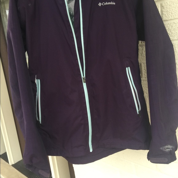 Columbia Women’s Rain Jacket Omni Heat M - Picture 5 of 8